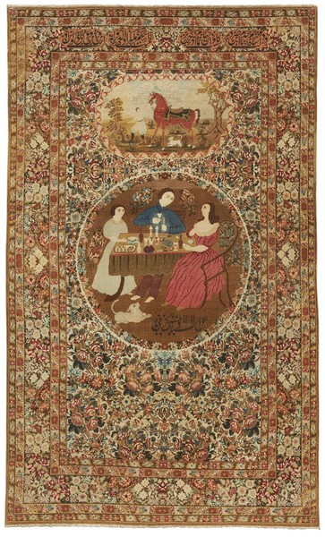 Hadi Maktabi, a Lebanese art dealer at the Louvre Museum…a natural flair for creativity made into carpets